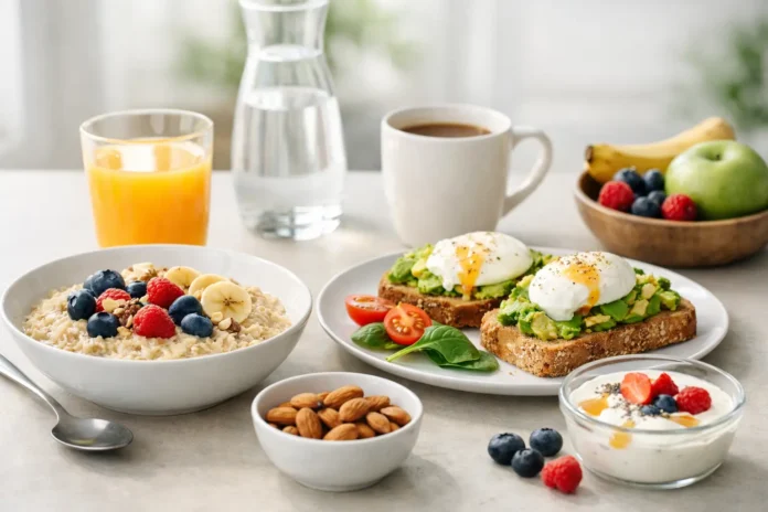 best-breakfast-for-steady-energy Example of balanced breakfast