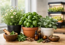 How to Grow Medicinal Herbs Indoors at Home
